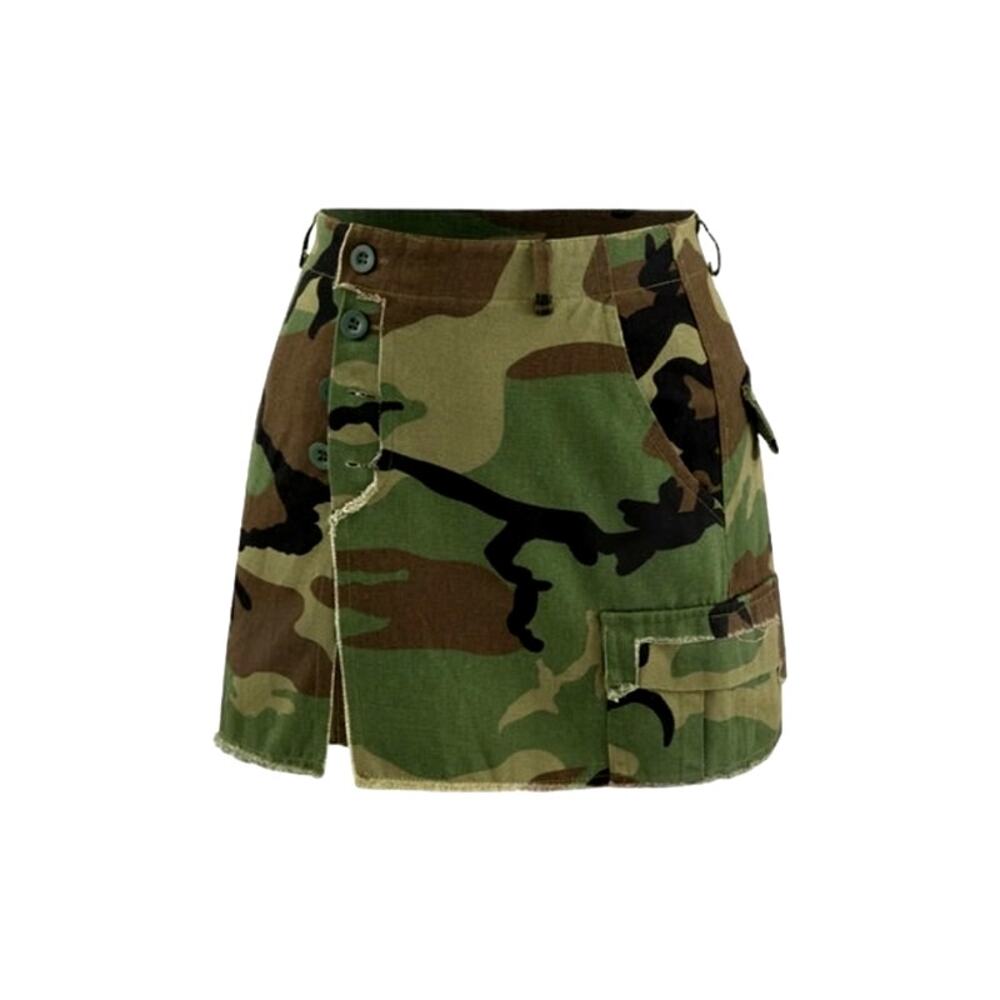 Camouflage Mini Skirt